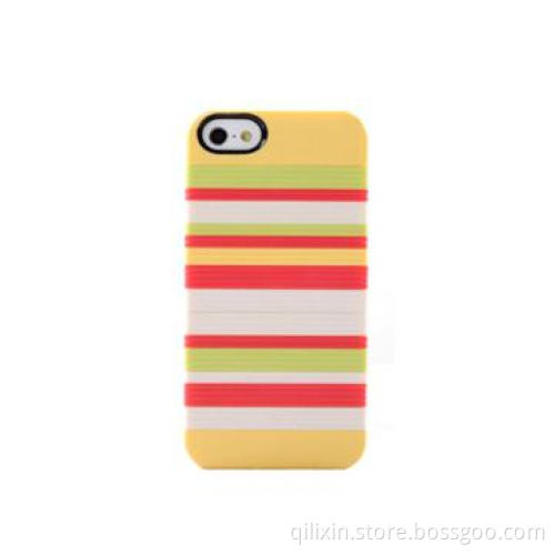 iPhone Cover With Color Stripes